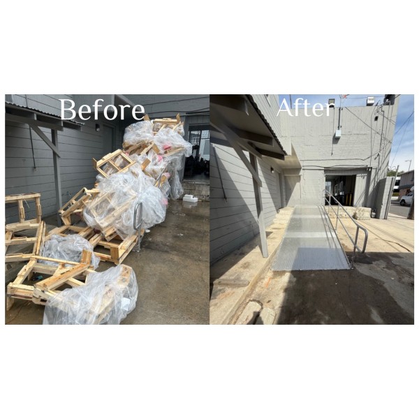 Before and After Commercial Junk Removal in Reseda, CA (1)