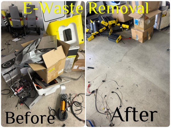 Before and After Junk Removal in Northridge, CA (1)